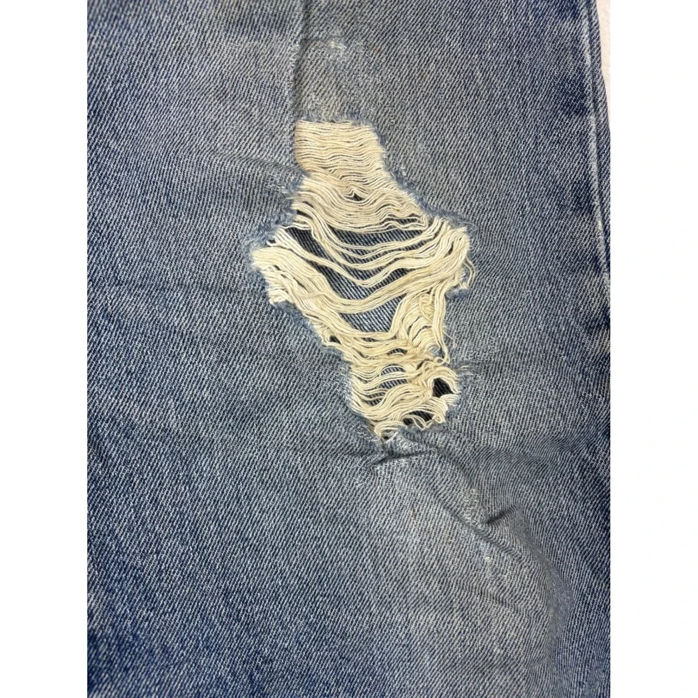 Vintage Levis 517 Bootcut Jeans Mens 36x34 Distressed Blue Denim 90s Grungy Cut